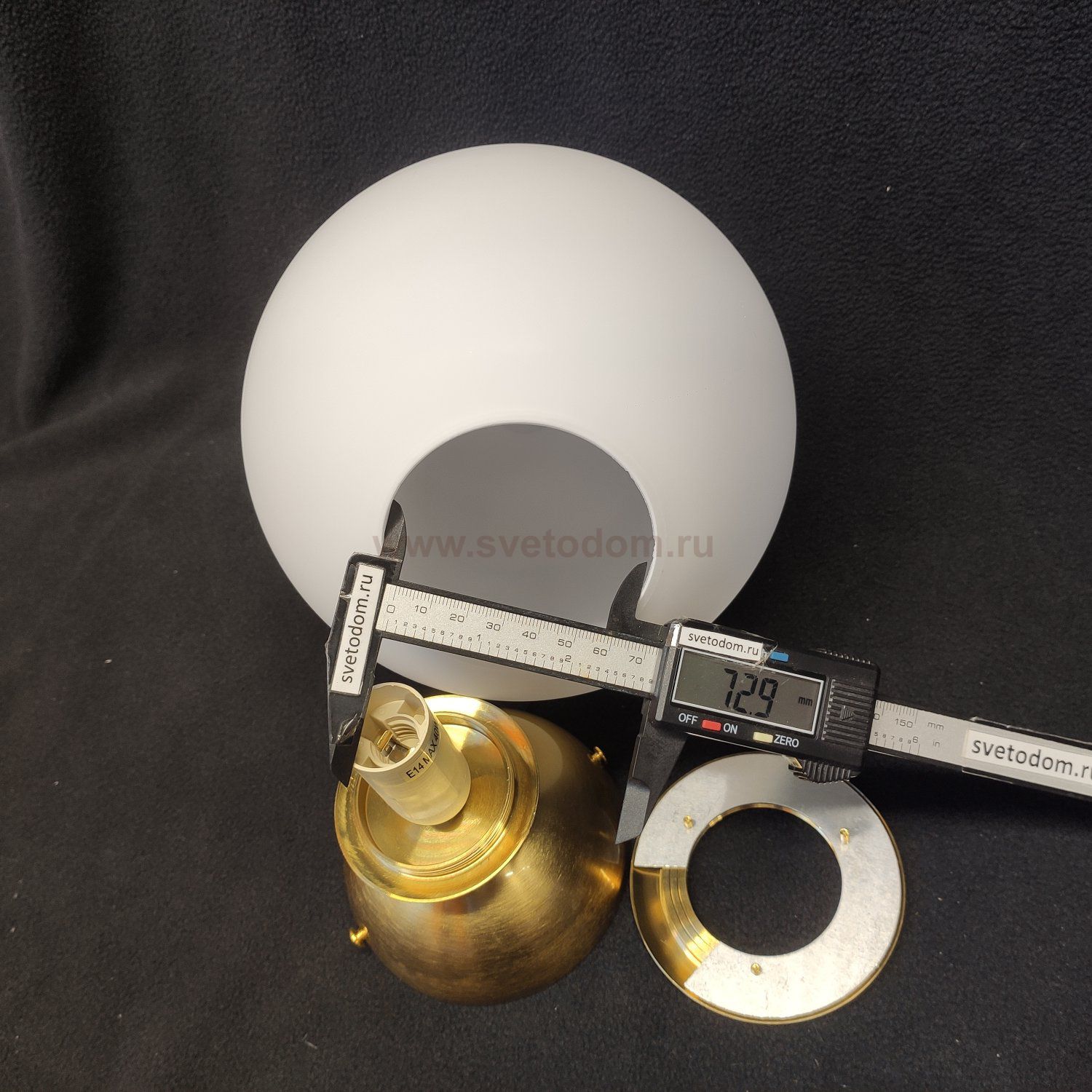 Потолочный светильник 30197/1 латунь Eurosvet