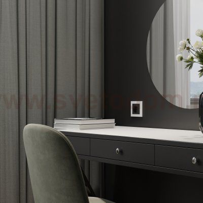 Рамка на 1 пост Slab (белый матовый) W0012961 Werkel