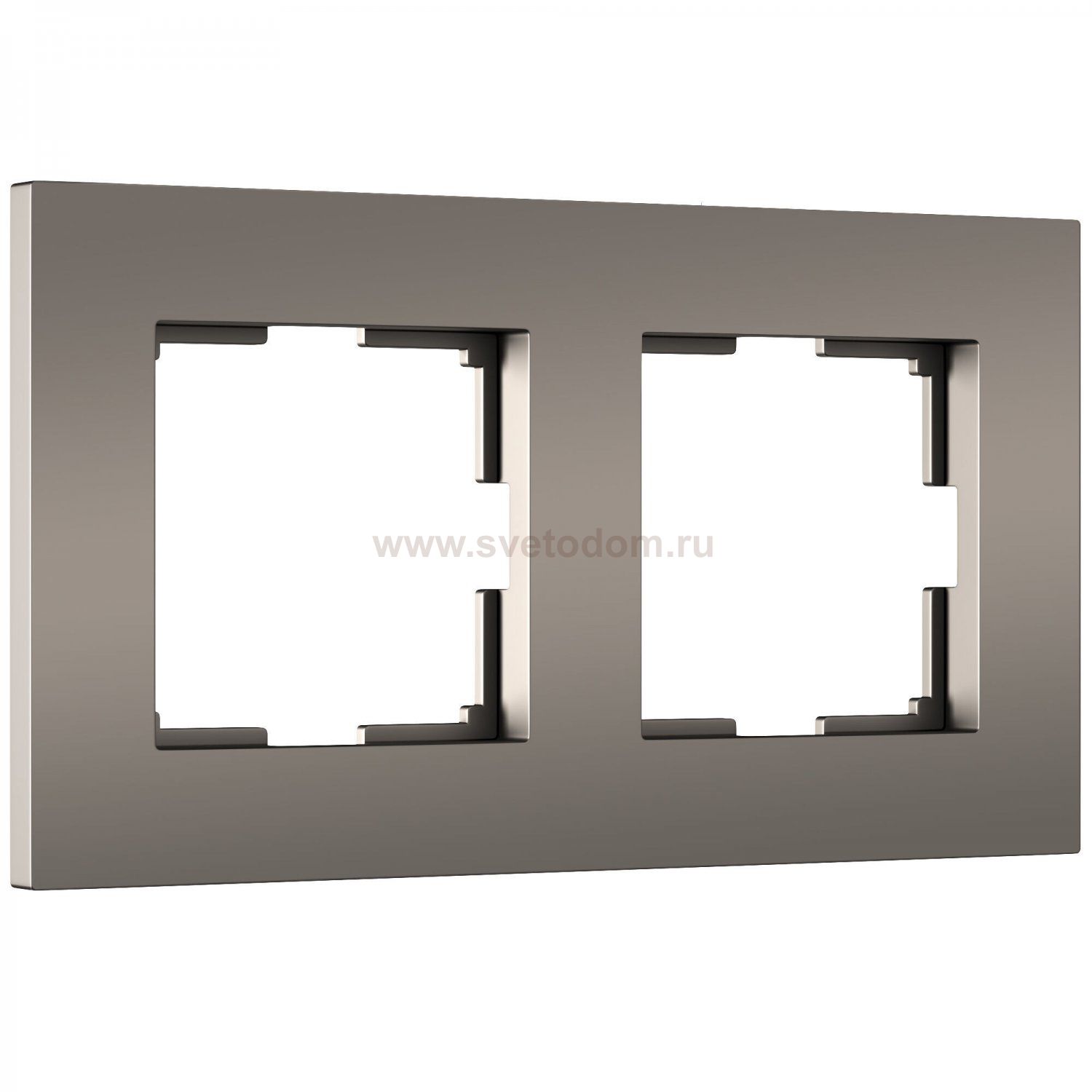 Рамка на 2 поста Slab (бронза матовый) W0022963 Werkel