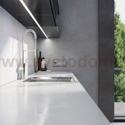 Рамка на 3 поста Slab (серебро матовый) W0032965 Werkel