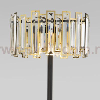 Напольный светильник 01150/3 черный/золото Eurosvet