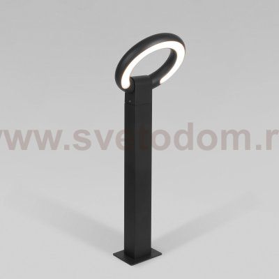 35164/F/ Светильник садово-парковый со светодиодами NAVI LED черный Elektrostandard