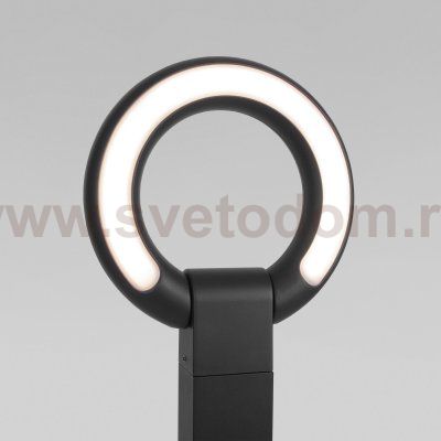 35164/F/ Светильник садово-парковый со светодиодами NAVI LED черный Elektrostandard