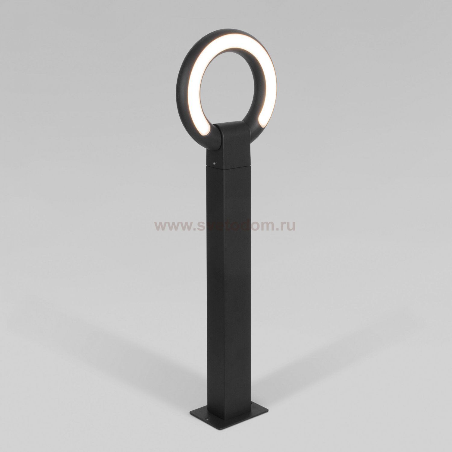 35164/F/ Светильник садово-парковый со светодиодами NAVI LED черный Elektrostandard