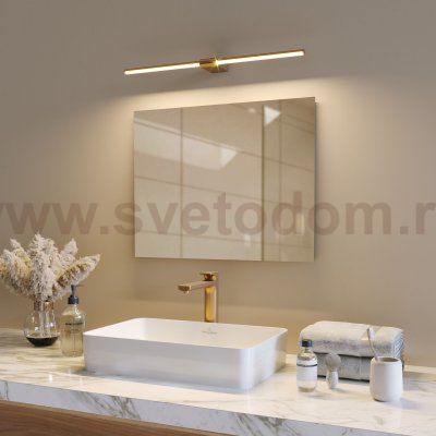 40125/LED/Светильник настенный светодиодный Luar латунь Elektrostandard