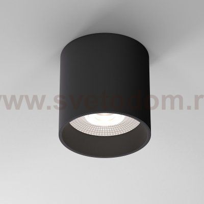 Светильник потолочный светодиодный 25034/LED 10W 4200K чёрный Elektrostandard