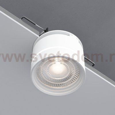 Встраиваемый светодиодный светильник 25035/LED 8W 4200K белый Elektrostandard