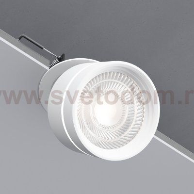 Встраиваемый светодиодный светильник 25035/LED 8W 4200K белый Elektrostandard