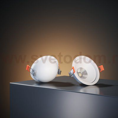 25083/LED 6W 4200K белый / Встраиваемый светодиодный светильник Elektrostandard