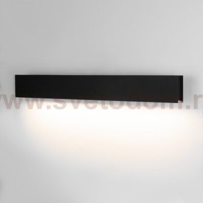 Светильник настенный светодиодный LINE LED MRL LED 1127 черный Elektrostandard