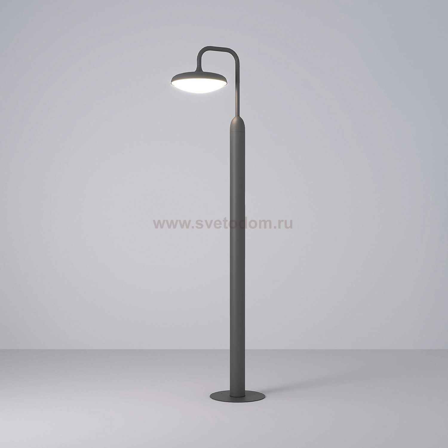 35162/F/Светильник садово-парковый со светодиодами Portal серый Elektrostandard