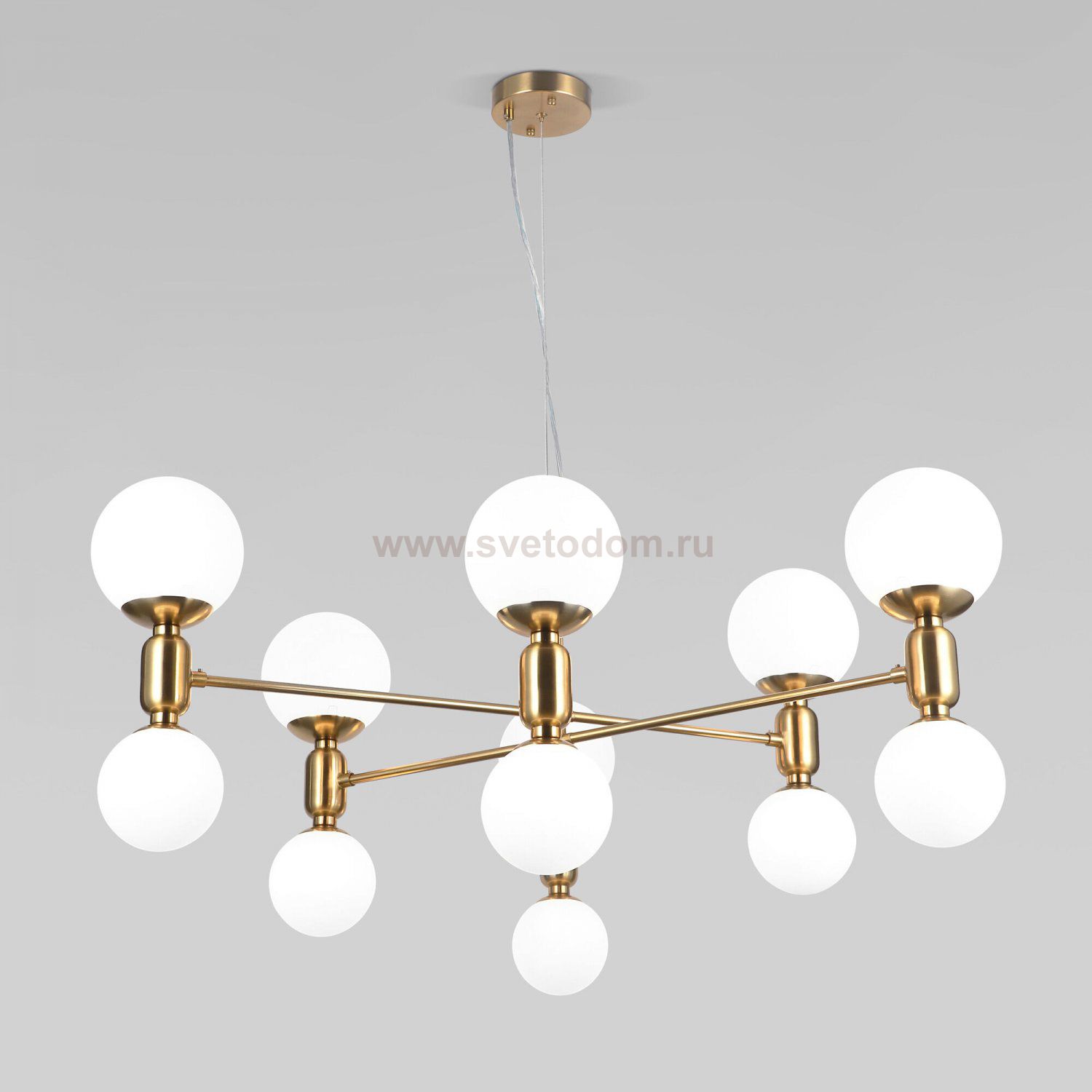 Потолочный светильник 30182 латунь Eurosvet