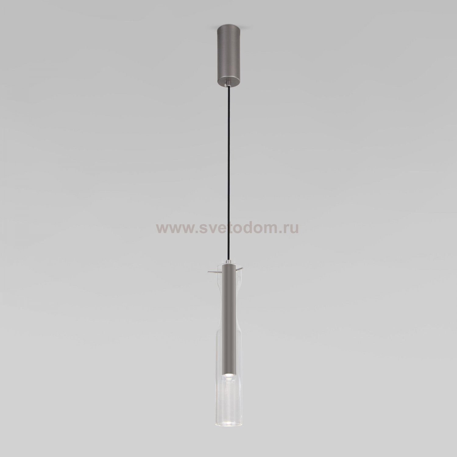Люстра Eurosvet 50254/1 LED графит Swan