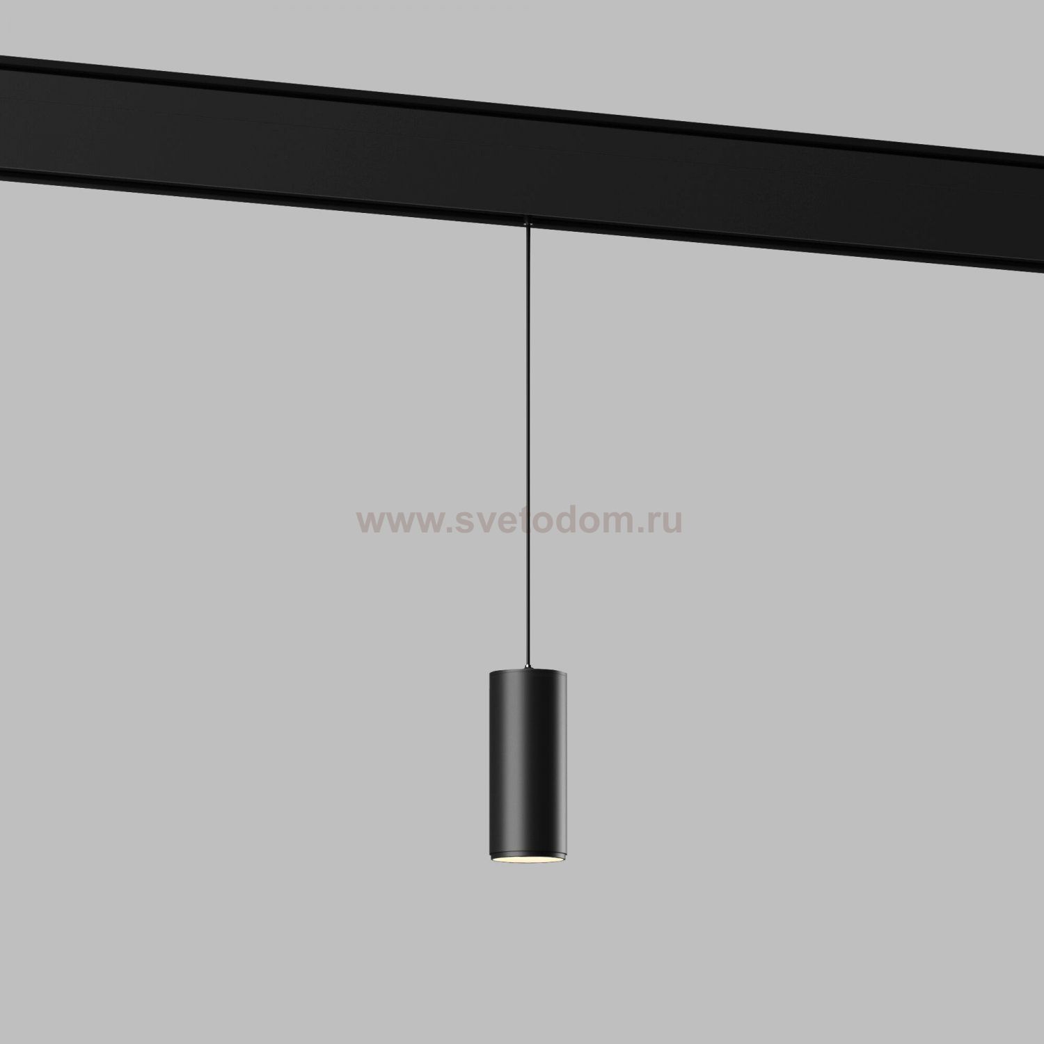 Slim Magnetic Трековый подвесной светодиодный светильник 7W 4200K Amend (чёрный) 85518/01 Elektrostandard