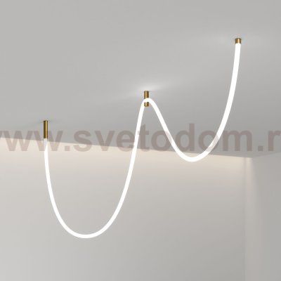 Подвесные крепления для круглого гибкого неона Full light латунь (FL 2880) Elektrostandard