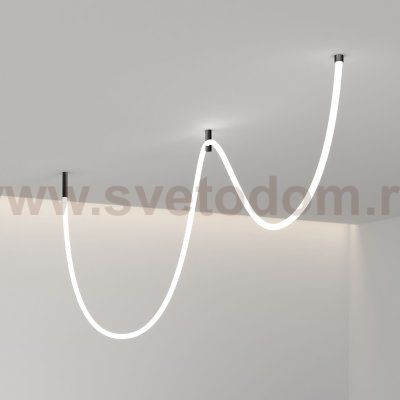 Подвесные крепления для круглого гибкого неона Full light черный (FL 2820) Elektrostandard