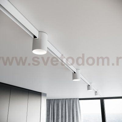 Slim Magnetic Трековый светильник 12W 4200K Solo (белый) 85054/01 Elektrostandard