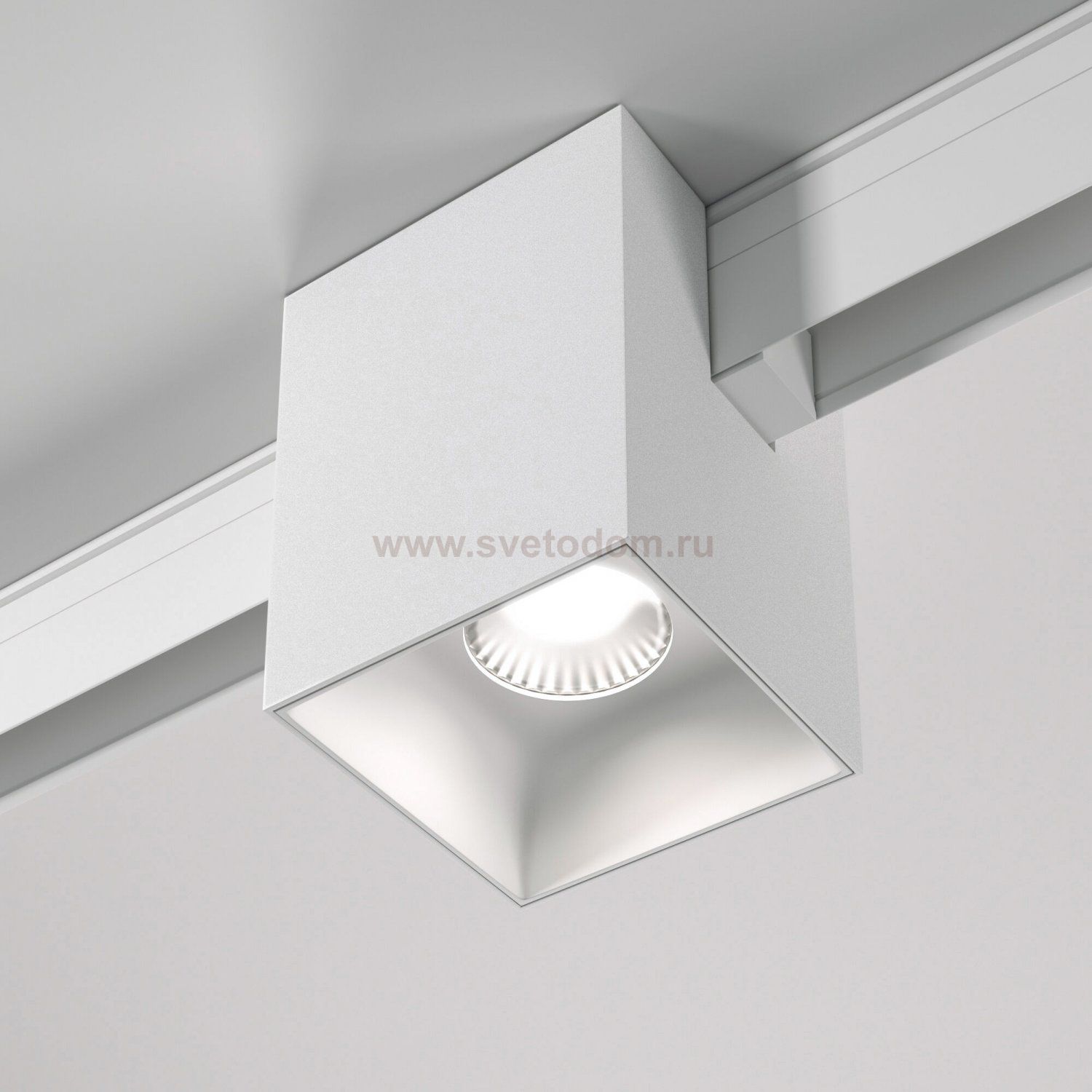 Slim Magnetic Трековый светильник 12W 4200K Solo (белый) 85055/01 Elektrostandard