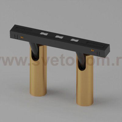 Slim Magnetic Умный трековый светильник 14W 2700-6500K Dim Dual (латунь) 85056/01 Elektrostandard