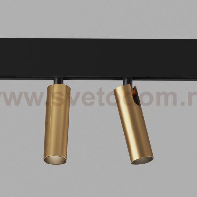 Slim Magnetic Умный трековый светильник 14W 2700-6500K Dim Dual (латунь) 85056/01 Elektrostandard
