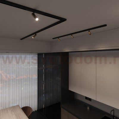 Slim Magnetic Умный трековый светильник 5W 2700-6500K Dim Cantors (латунь) 85071/01 Elektrostandard