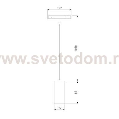 Slim Magnetic Умный трековый светильник 7W 2700-6500K Dim Amend (чёрный) 85072/01 Elektrostandard