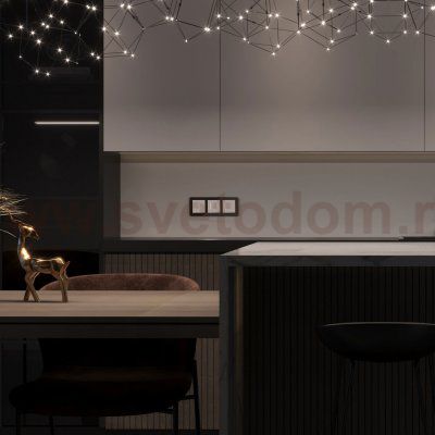 Сенсорный выключатель двухклавишный с подсветкой (белый) W4522001 Werkel