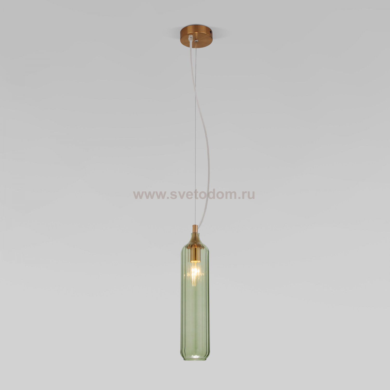 Подвесной светильник 50252/1 зеленый Eurosvet