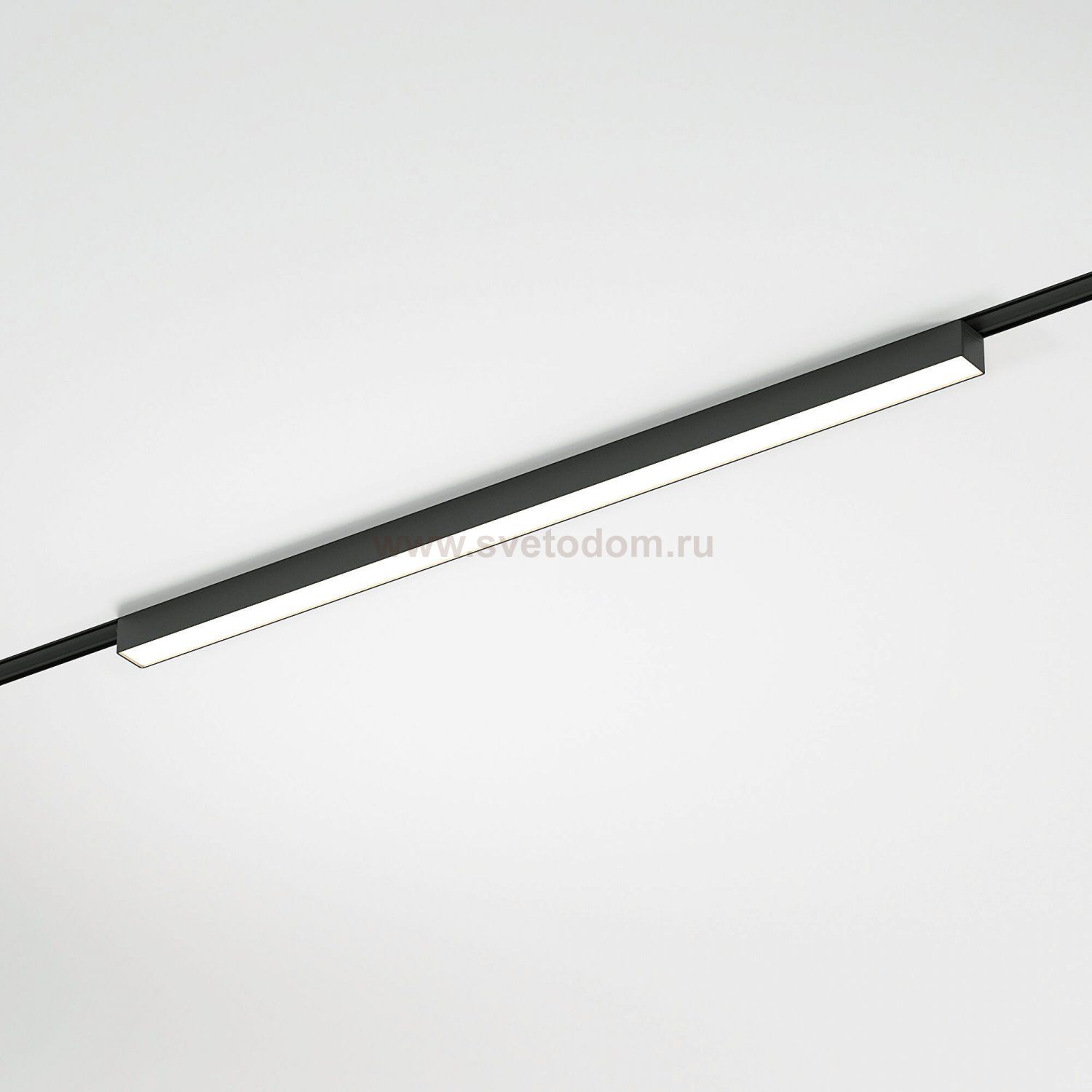 Flat Magnetic Трековый светильник 20W 4000K Vision (чёрный) 85089/01 Elektrostandard