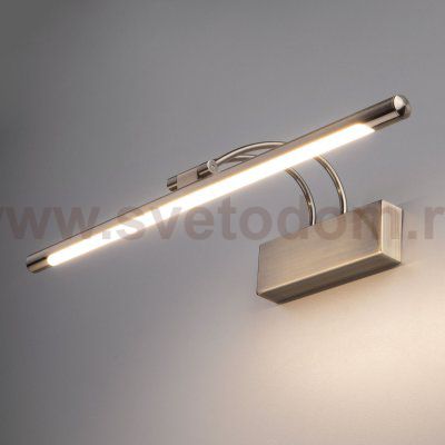 Светильник настенный светодиодный Simple LED бронза 3000К MRL LED 10W 1011 IP20 бронза Elektrostandard