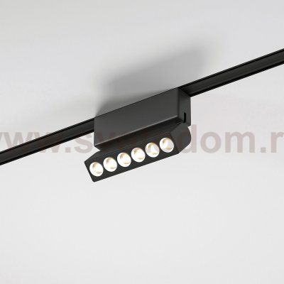 Flat Magnetic Трековый светильник 6W 4000K Insight (чёрный) 85090/01 Elektrostandard
