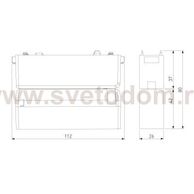 Flat Magnetic Трековый светильник 5W 4000K Unity (чёрный) 85092/01 Elektrostandard