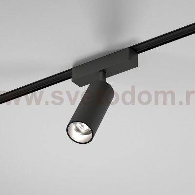 Flat Magnetic Трековый светильник 9W 4000K Arcos (чёрный) 85095/01 Elektrostandard