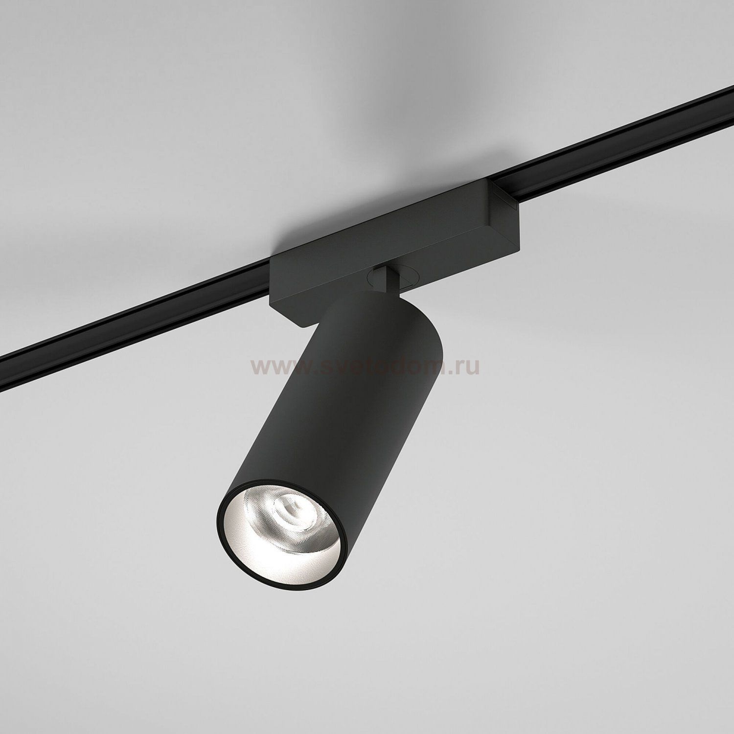 Flat Magnetic Трековый светильник 18W 4000K Arcos (чёрный) 85096/01 Elektrostandard