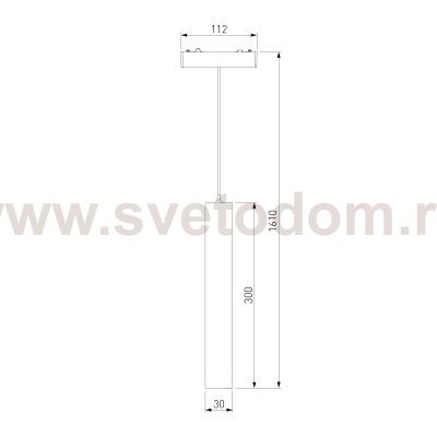 Flat Magnetic Трековый светильник 6W 4000K Alliet (чёрный) 85097/01 Elektrostandard