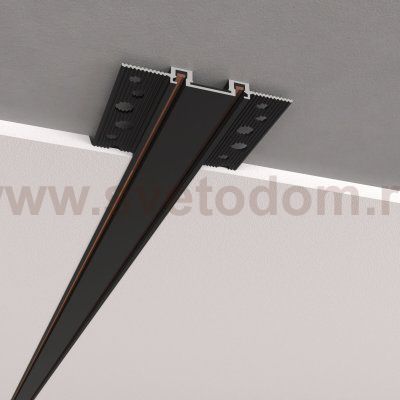 Flat Magnetic Шинопровод встраиваемый (2м) чёрный 85130/00 Elektrostandard