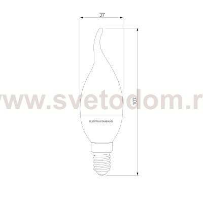 Светодиодная диммируемая лампа Dimmable 7W 4200K E14 (CW35) BLE1450 Elektrostandard