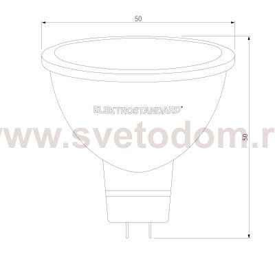 Светодиодная диммируемая лампа Dimmable 7W 4200K GU5.3 BLG5317 Elektrostandard