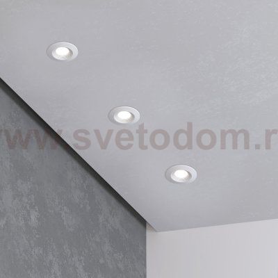 Встраиваемый светодиодный светильник LED 3W 3000K белый 9903 LED Elektrostandard
