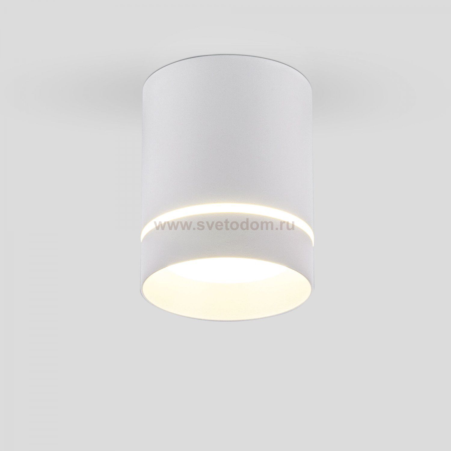 Светильник потолочный светодиодный 9W 3000K белый матовый DLR021 Elektrostandard