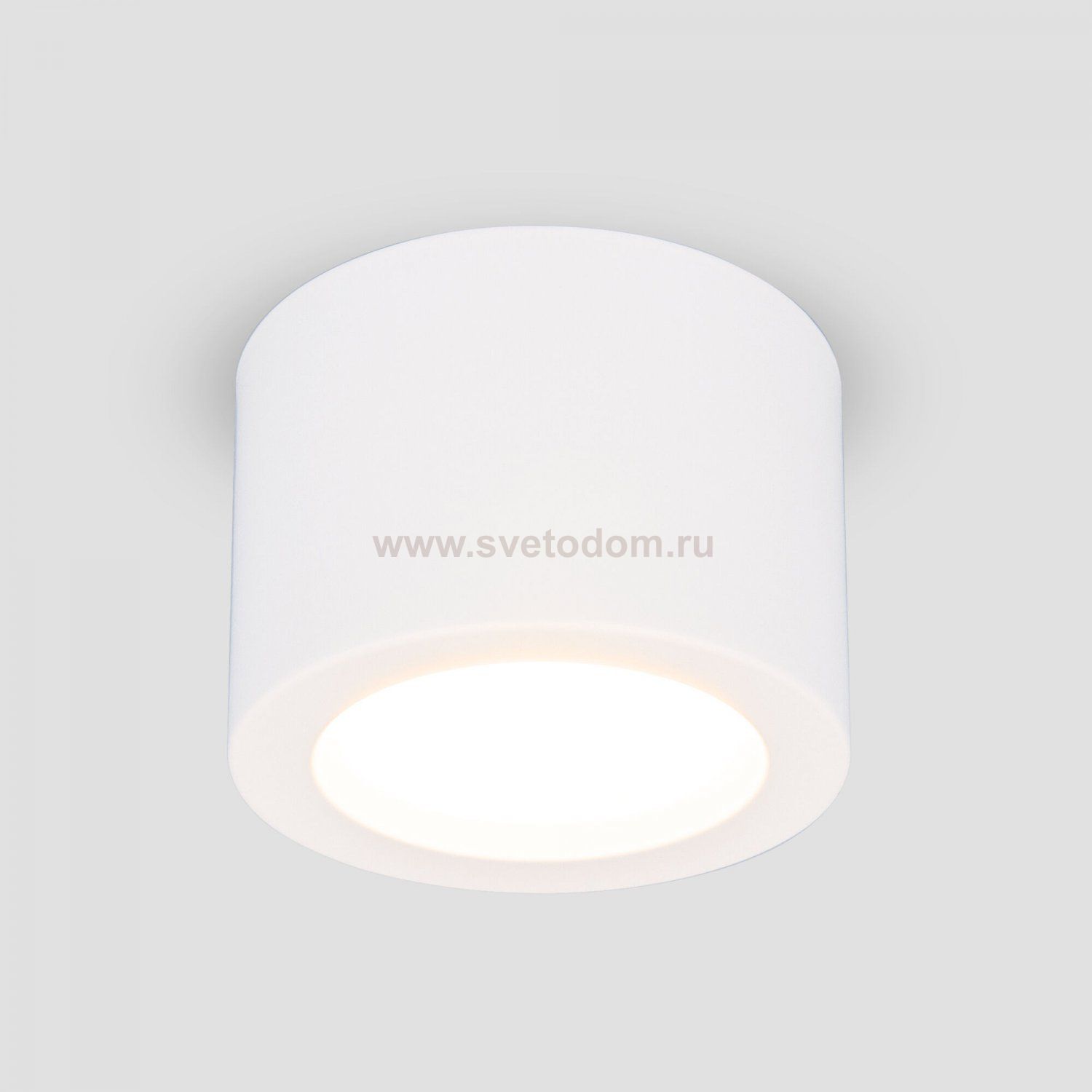 Светильник потолочный светодиодный 6W 3000K белый матовый DLR026 Elektrostandard