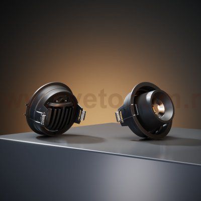 Потолочный светодиодный светильник 8W 4000K чёрный 25086/LED Elektrostandard