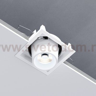 Потолочный светодиодный светильник 8W 4000K белый 25087/LED Elektrostandard