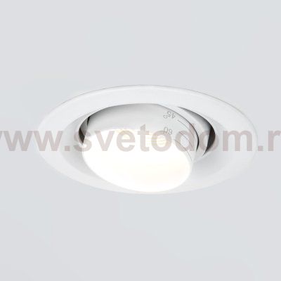 Потолочный светодиодный светильник 10W 3000K белый 9919 LED Elektrostandard