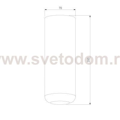 Светильник потолочный светодиодный 10W 4000K чёрный 25045/LED Elektrostandard