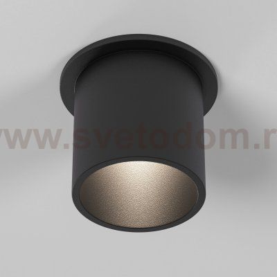 Светильник встраиваемый 25005/01 GU10 чёрный 25005/01 Elektrostandard