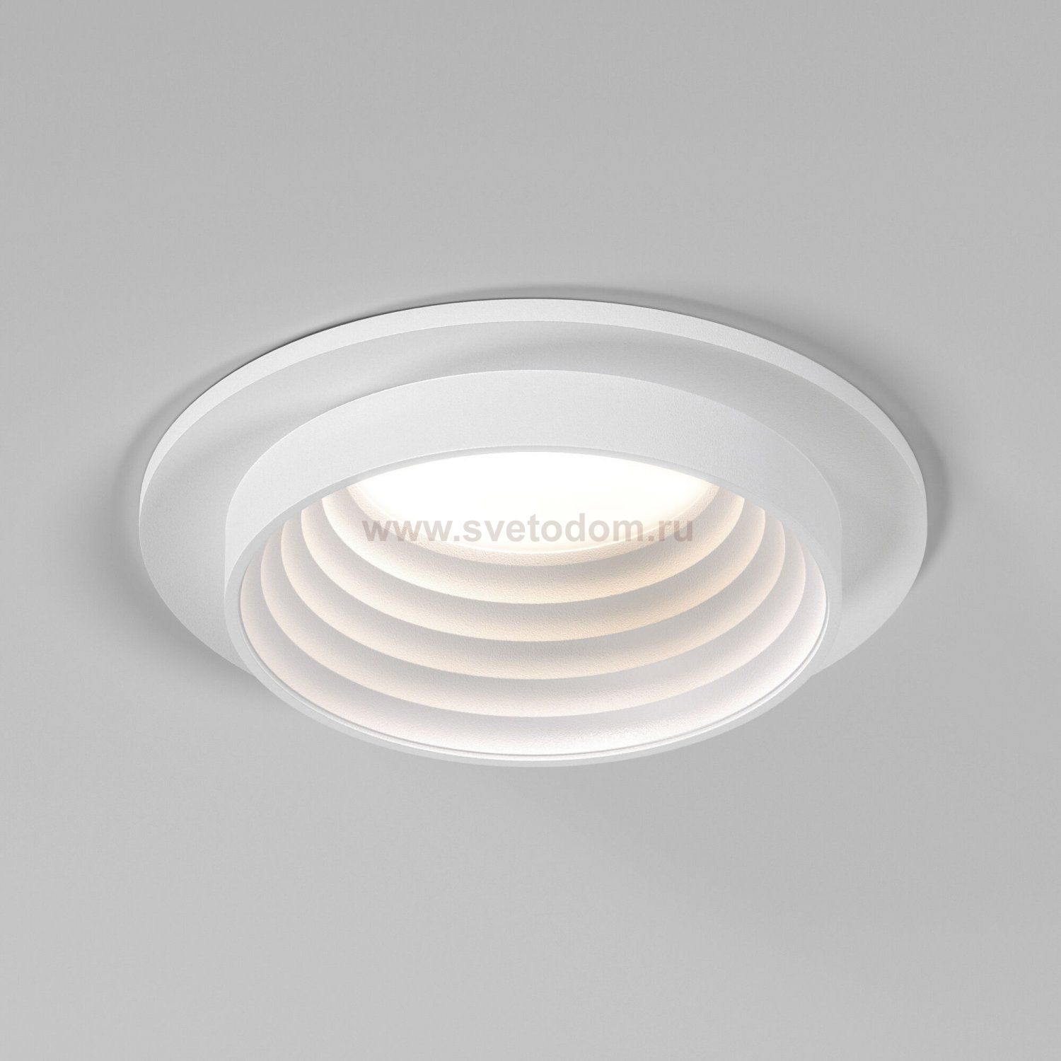 Светильник встраиваемый GU10 белый 25007/01 Elektrostandard