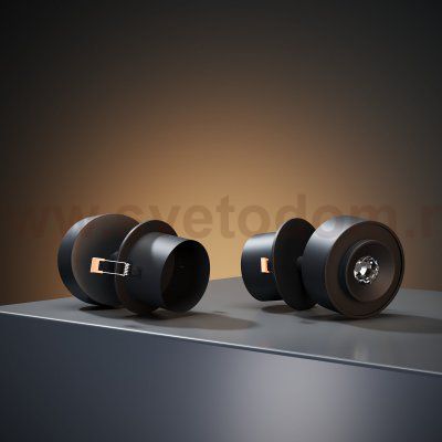 Потолочный светодиодный светильник 6W 4000K чёрный 25089/LED Elektrostandard