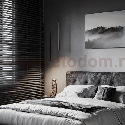 Подвесной светодиодный светильник 50257 LED 3W 4000K черный матовый 50257 LED Elektrostandard