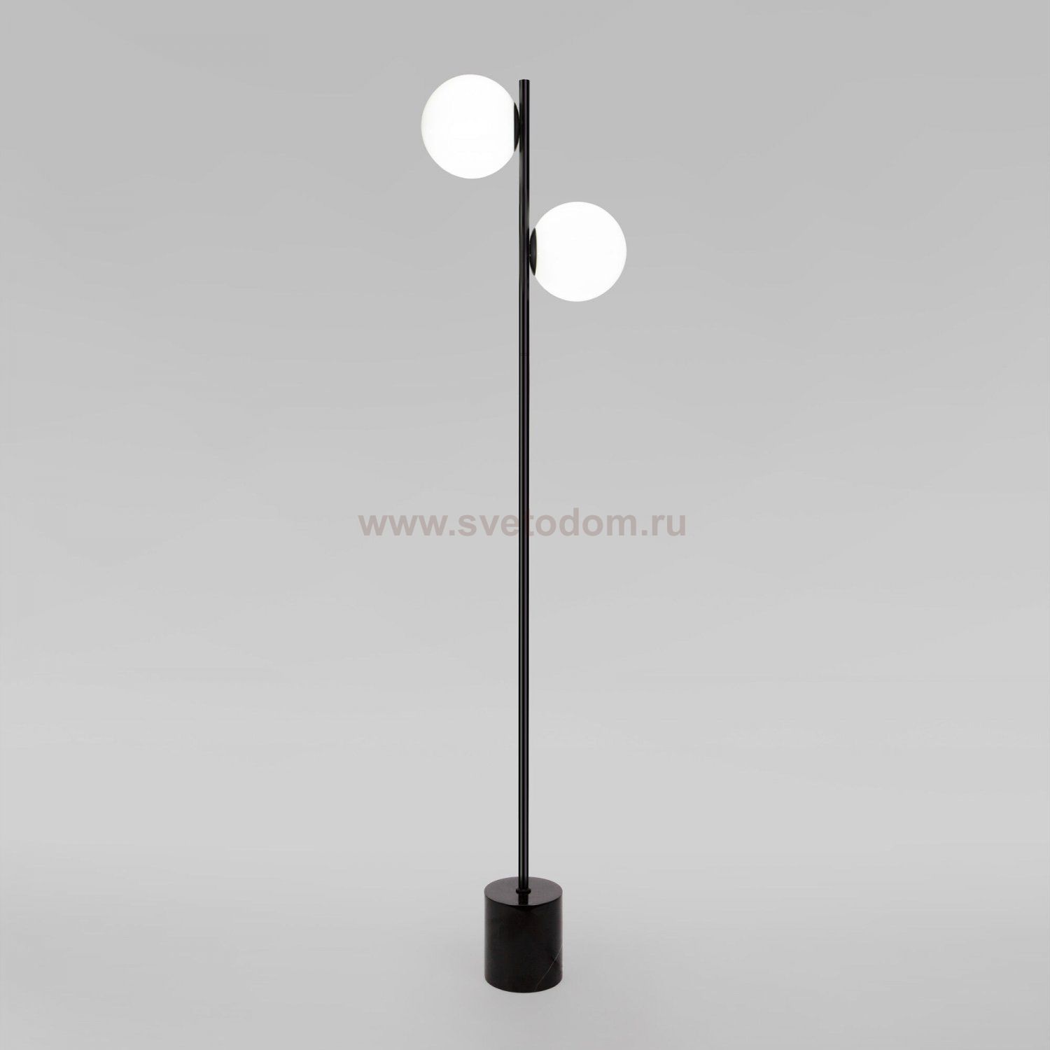 Торшер напольный Eurosvet 01158/2 черный Marbella